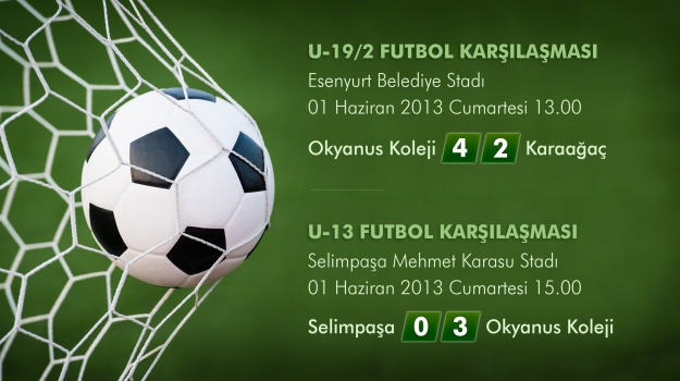 U-19/2 ve U-13 Futbol Takımları'ndan Galibiyet