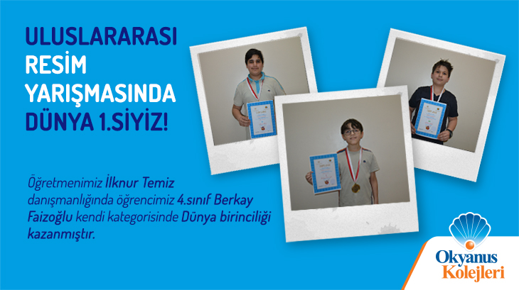 Uluslararası Resim Yarışmasında Güneşli Okyanustan Dünya Dereceleri