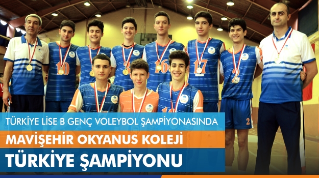 Voleybol Erkekler Türkiye Şampiyonası Finalinde İki Okyanus Koleji Karşılaştı