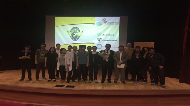 12. Sınıf Öğrencilerimiz Havacılık Kulübü Seminerinde