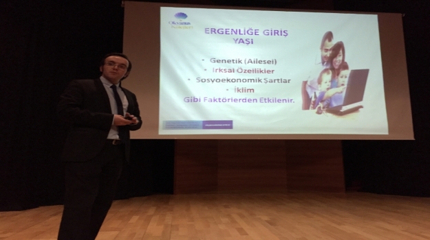 Beylikdüzü Okyanus Ortaokulu’nda Çocuklarımız ve Ergenlik Semineri