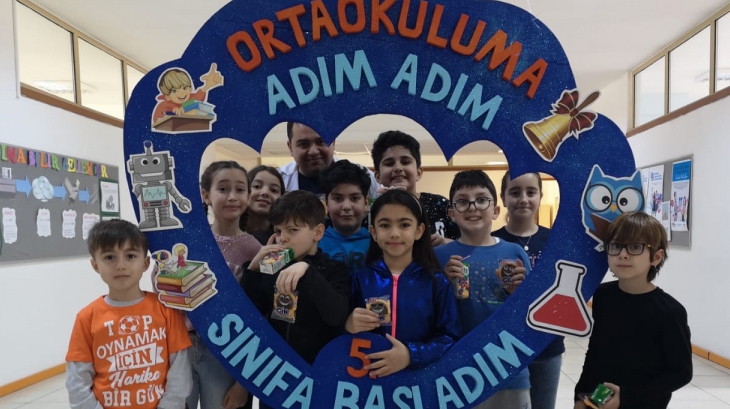 ''Ortaokuluma Adım Adım 5. Sınıfa Başladım''