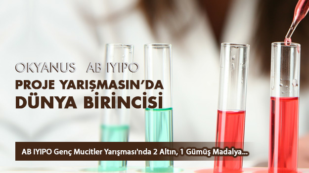 AB IYIPO Genç Mucitler Yarışması'nda 2 Altın, 1 Gümüş Madalya