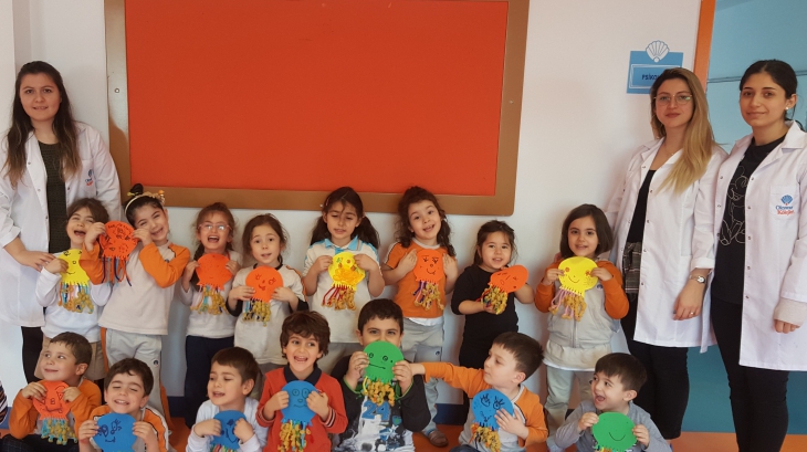 Ataşehir Okul Öncesi İnciler Grubu Math Etkinliğinde