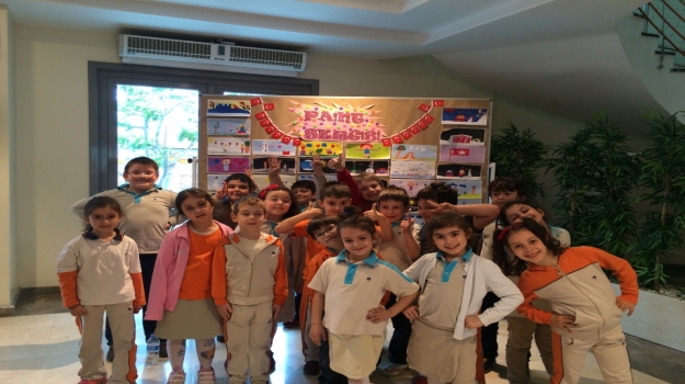 Ataşehir Okyanus Koleji 1. Sınıf Öğrencilerinin Paint Sergisi