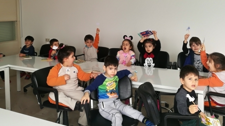 Avcılar Ağaçlar Grubu Öğrencileri Kütüphane Ekinliğinde
