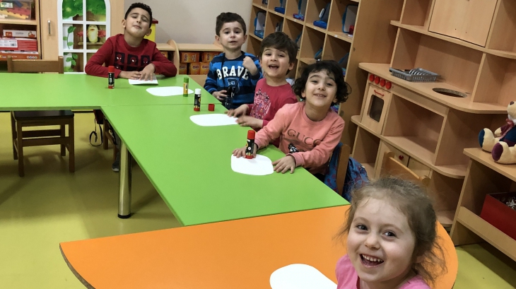 Avcılar Ağaçlar Grubu Öğrencileri Sanat Etkinliğinde;