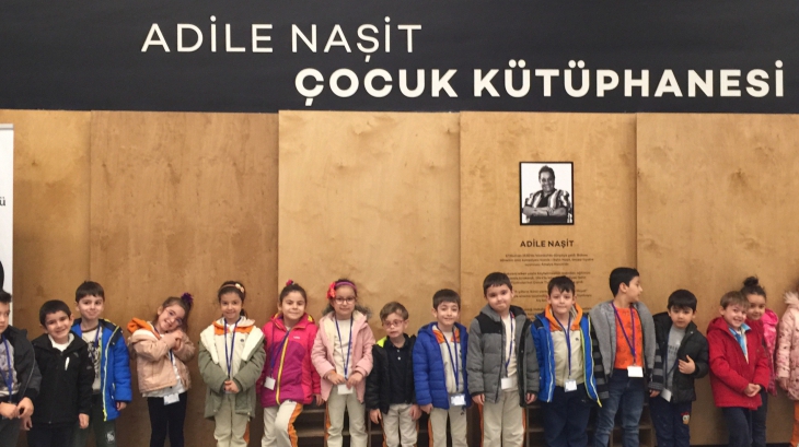 Avcılar Bulutlar  Grubu Öğrencileri Beylikdüzü Adile Naşit Çocuk Kütüphanesinde