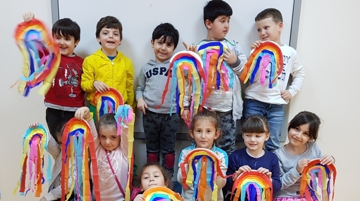 Avcılar  Bulutlar Grubu  Öğrencileri Sanat Etkinliğinde