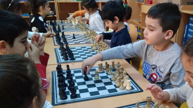 Avcılar Bulutlar  Grubu Öğrencileri Satranç Etkinliğinde