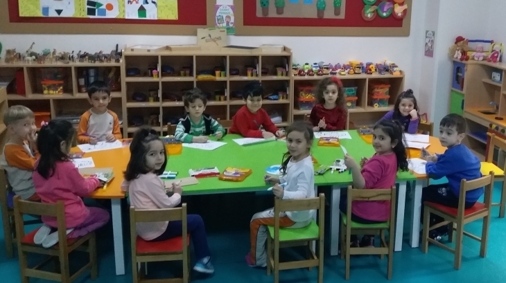 Avcılar Deniz Yıldızı Grubu Öğrencileri Sanat Etkinliğinde