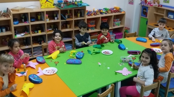 Avcılar Deniz Yıldızı Grubu Öğrencileri Sanat Etkinliğinde
