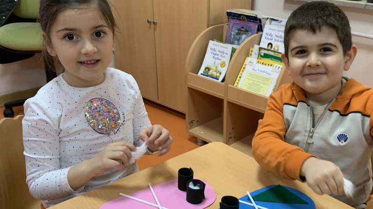 Avcılar Güneş  Grubu Öğrencileri Sanat Etkinliğinde
