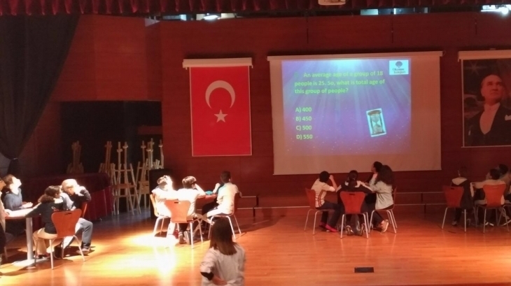 Avcılar Okyanus Koleji 6. Sınıf Öğrencileri arasında ‘Quiz Show’ yarışması yapıldı.