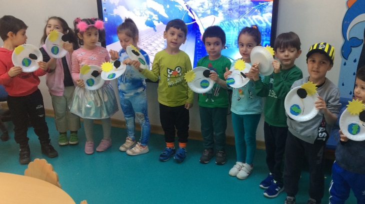 Avcılar Okyanus Koleji Deniz Yıldızları Grubu Sanat Etkinliğinde