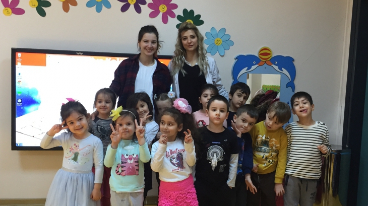 Avcılar Okyanus Koleji İnciler Sınıfı Aile Katılımı Kapsamında Çiçek Ekimi Etkinliğinde