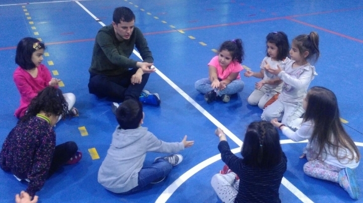 Avcılar Yunuslar Grubu Öğrencileri Beden Eğitimi Etkinliğinde