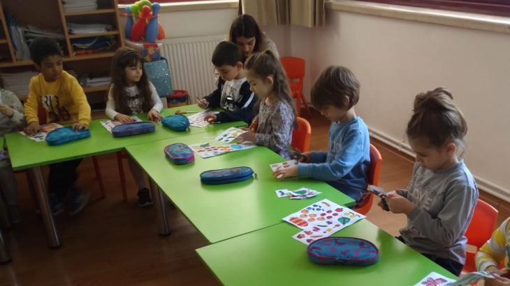 Bahçelievler Okul Öncesi Yıldızlar Grubu İngilizce Eğitiminde