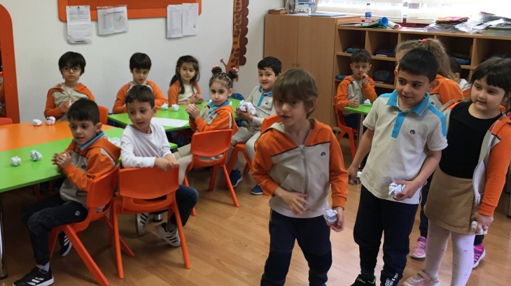 Bahçelievler Okul Öncesi Yıldızlar Grubu Play Time Eğitiminde