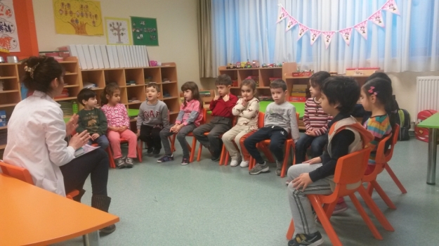 Bahçelievler Okyanus Koleji Balıklar Grubu Hikaye Zamanı