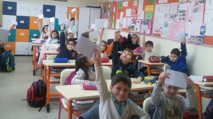 Bahçelievler Okyanus Koleji İlkokul Öğrencileri Mektup Arkadaşı Oldular
