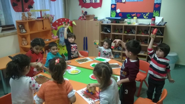 Bahçelievler Okyanus Koleji Kuşlar Grubu Öğrencileri İngilizce Dersinde