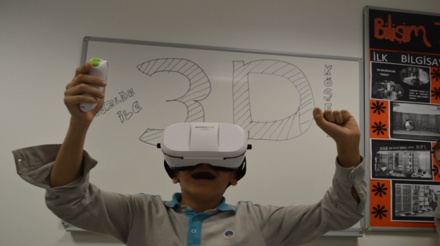 Bahçelievler Okyanus Öğrencilerinin 3D Deneyimleri