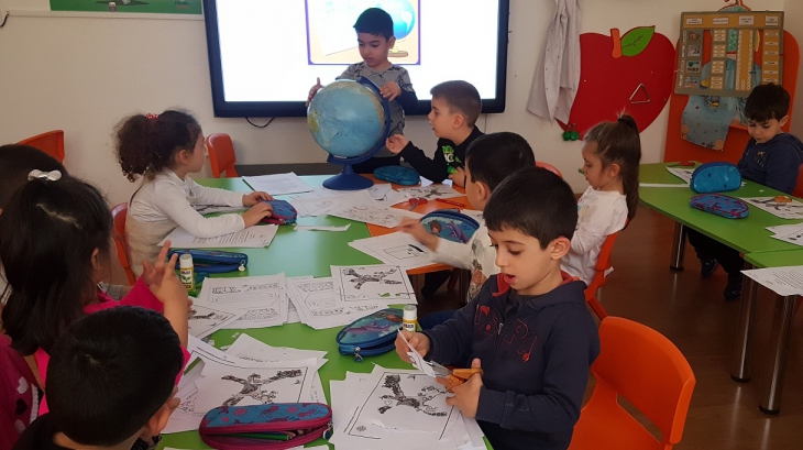 Bahçelievler Okyanus Koleji Okul Öncesi B Grubu Öğrencileri Fastrackids Eğitiminde