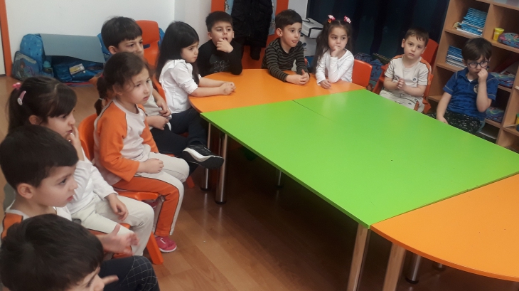Bahçelievler Okyanus Koleji Okul Öncesi Deniz Yıldızları Grubu Türkçe Etkinliğinde