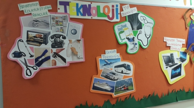 Okul Öncesi Yıldızlar, Gezegenler ve Gökkuşağı Grubu Fastrackids Dersinde