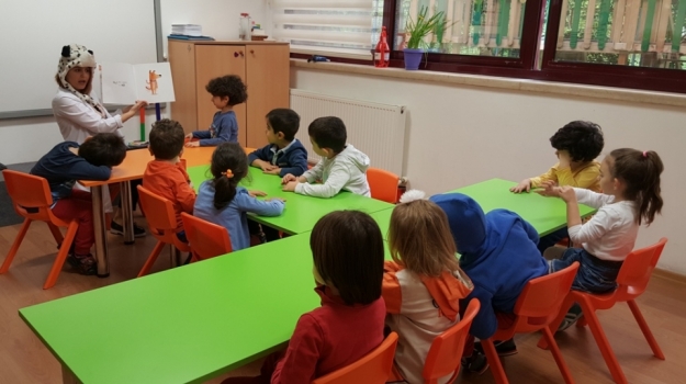 Okul Öncesi Balıklar Grubu Bilingual Derslerinde Doğru Yanlış Davranışları Tartıştılar