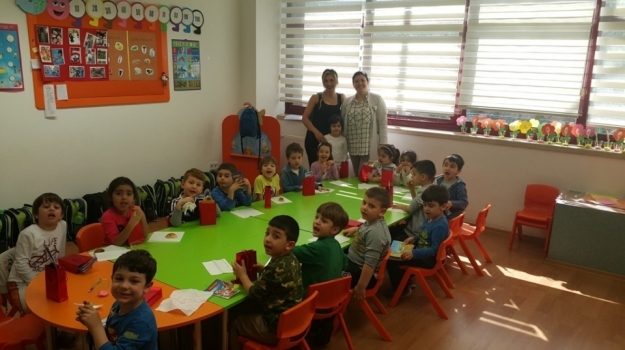 Bahçelievler Okyanus Okul Öncesi Gökkuşağı Grubunda Aile Katılım Etkinliği