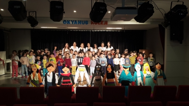 Bahçelievler Okyanus Okul Öncesi Öğrencileri Dünya Çocuklarını Tanıyor