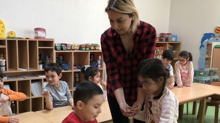 Bahçeşehir Gökkuşağı grubu Aile Katılımı etkinliğinde