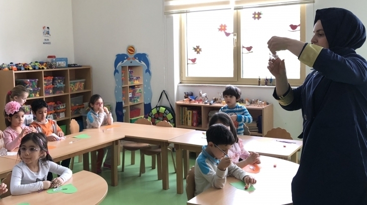 Bahçeşehir Gökkuşağı Grubu Aile Katılımı Etkinliğinde