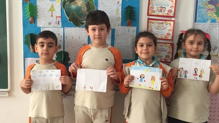 1-2-3-4. Sınıf Öğrencileri "Merhamet" konulu etkinlikler yaptılar.