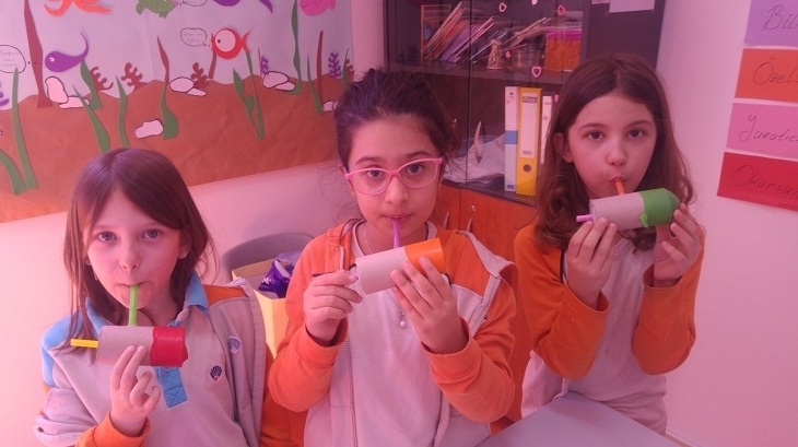Üstün Zekâlılar ve Yetenekliler İlkokulu 3-D Sınıfı Fen Bilimleri Dersinde