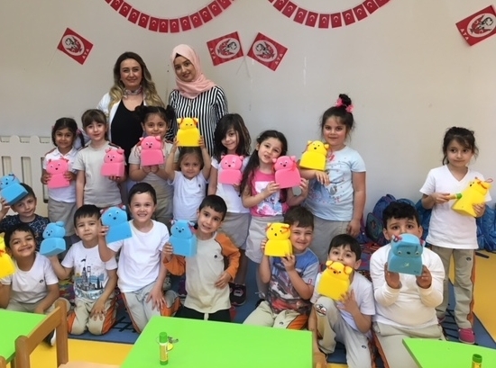 Beykent Okyanus Koleji Güneş Grubu Aile Katılım Etkinliğinde.