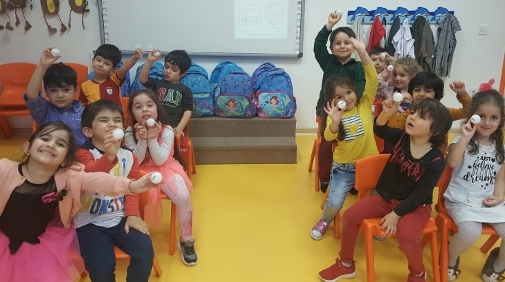Beykent Okyanus Koleji Okul Öncesi Balıklar Grubu Öğrencileri Oyun Etkinliğinde