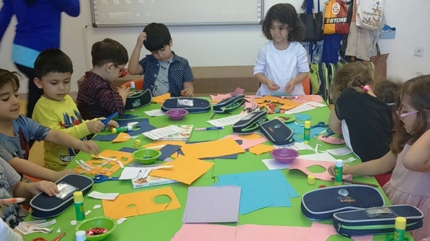 Beykent Okyanus Koleji Okul Öncesi Balıklar Sınıf ı Factrackids Dersinde