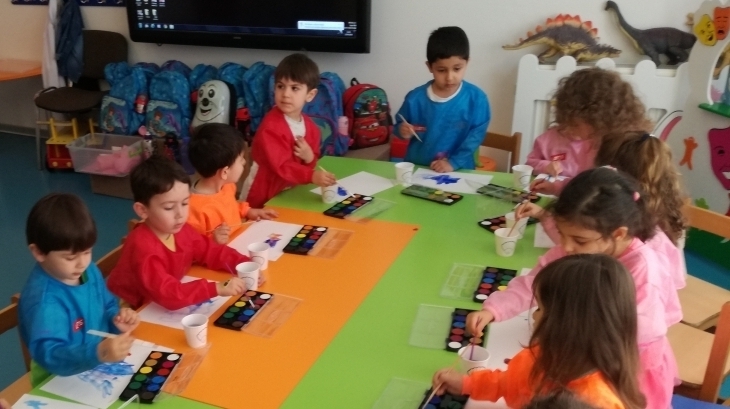 Beykent Okyanus Koleji Okul Öncesi Çiçekler Grubu Öğrencileri Fen ve Doğa Etkinliğinde