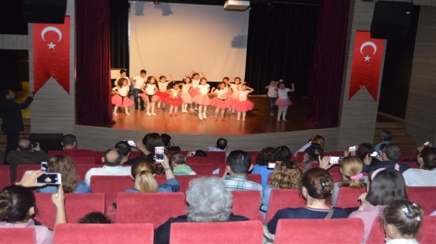 Okul Öncesi A ve B Grubu Öğrencileri Yeteneklerini Sunuyorlar