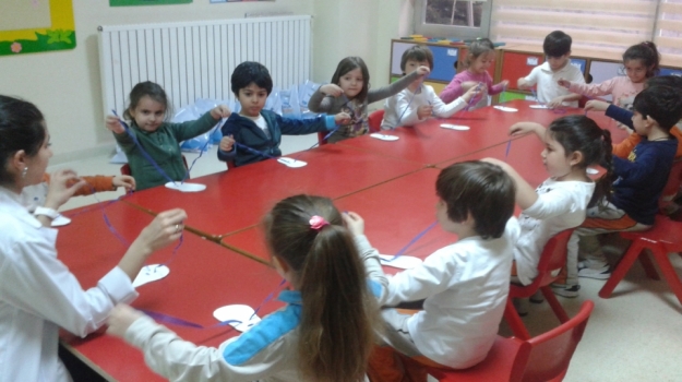 BEYLİKDÜZÜ OKYANUS KOLEJİ OKUL ÖNCESİ BULUTLAR SINIFI OYUN ETKİNLİĞİNDE