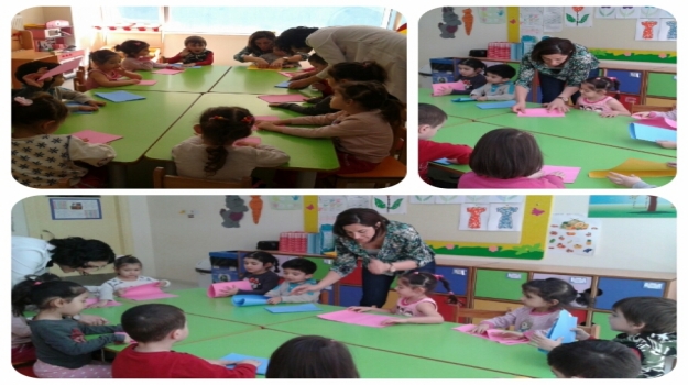 Beylikdüzü Okyanus Kolejleri Anaokulu’nun Rüzgar Grubu Gemi Yapıyor