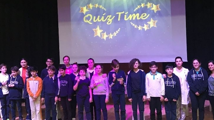 6. Sınıflar Arası Quız Show Konferans Salonunda Gerçekleştirildi.