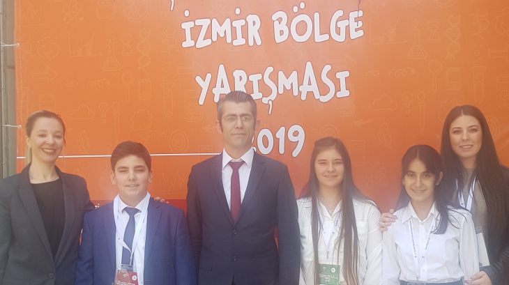 Bornova Okyanus Koleji 13. Tübitak Ortaokul Öğrencileri Araştırma Projeleri Yarışmasında