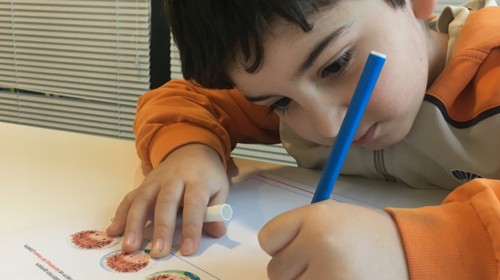 Bornova Okyanus Koleji Okul Öncesi Grubu Öğrencileri  Duygu Düzenleme Etkinliğinde