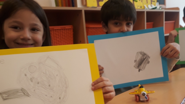 Bornova Okyanus Koleji Okul Öncesi Grubu Dünya Sanat Günü'nde