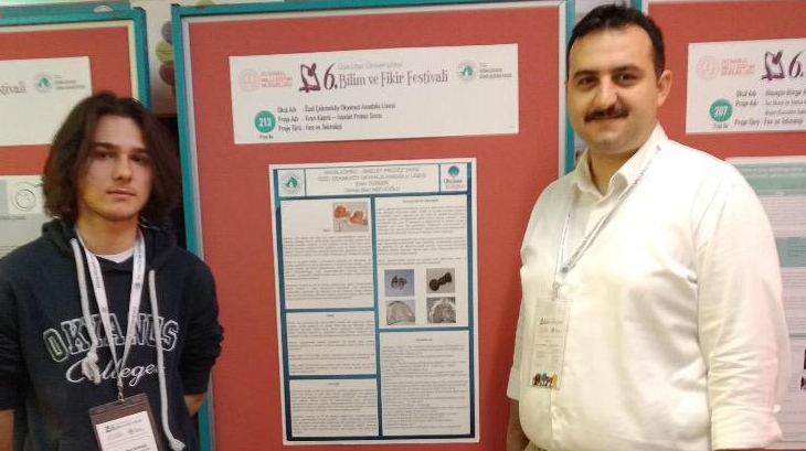 Çekmeköy Okyanus Koleji Anadolu Lisesi Üsküdar Üniversitesi Bilim ve Fikir Festivalinde..