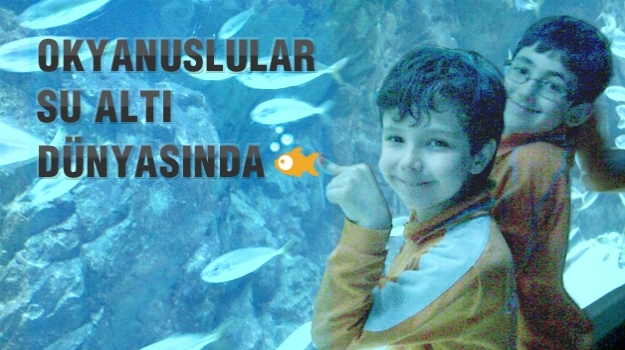 Dev Akvaryum "Turkuazoo"ya Keyifli Gezi